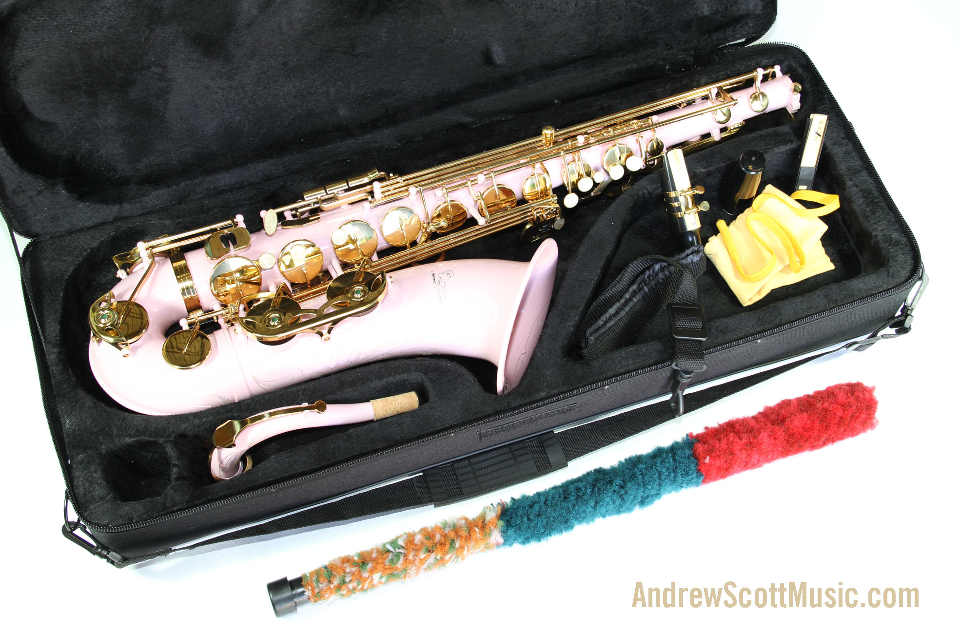 New Pink Tenor Saxophone in Case Masterpiece eBay