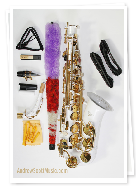 White Gold Alto Saxophone Specifications