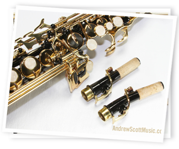 saxophone assemble how your to Soprano Black New Straight & Gold Saxophone, in Case