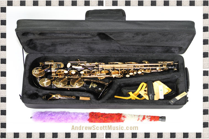 Black & Gold Alto Saxophone