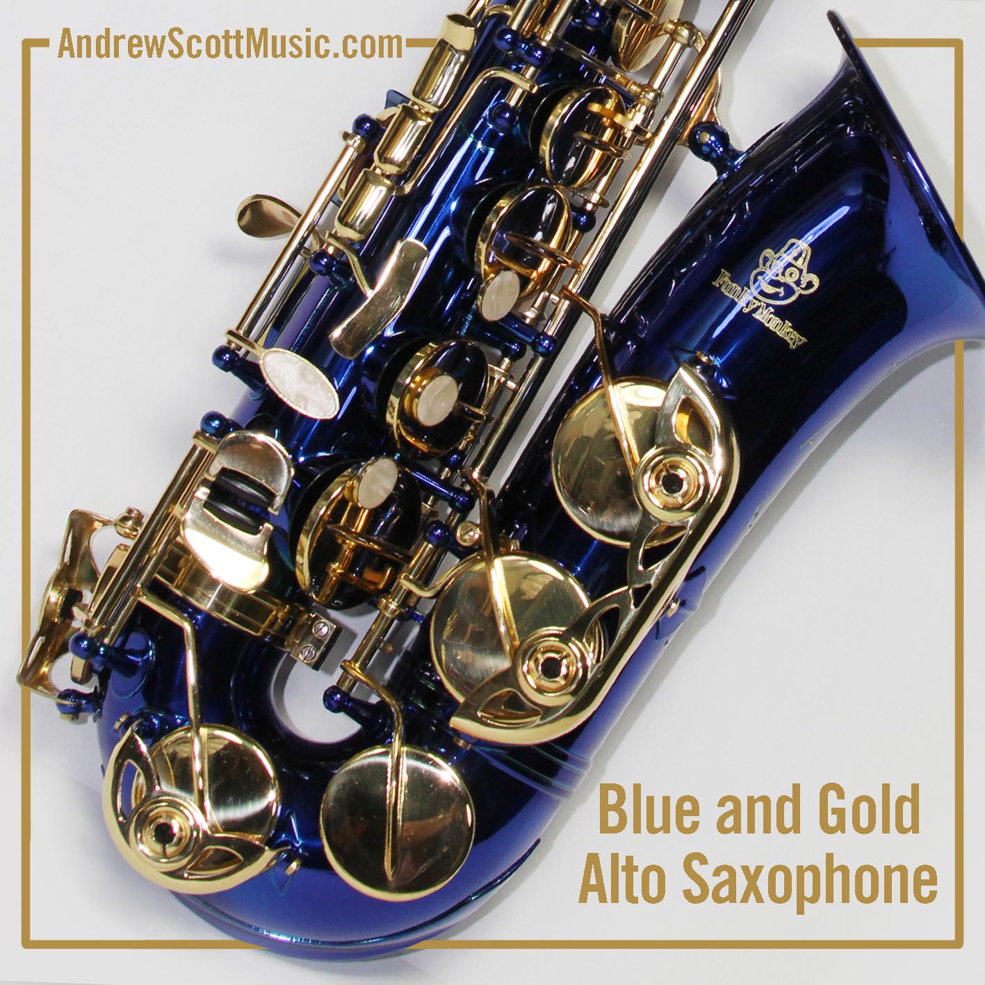 Masterpiece Entertainer Alto Saxophone Blue