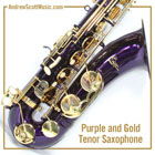 Saxophone Purple
