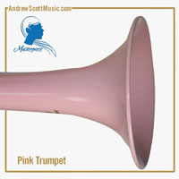 Pink & Silver Trumpet