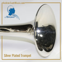 Silver Plated Trumpet
